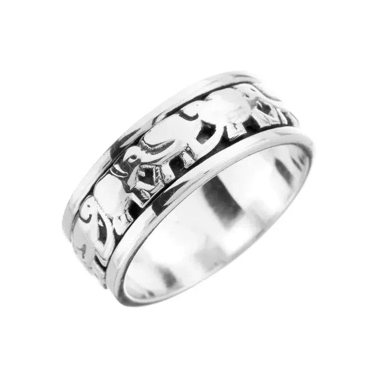 Drehbarer Glückselefant-Ring
