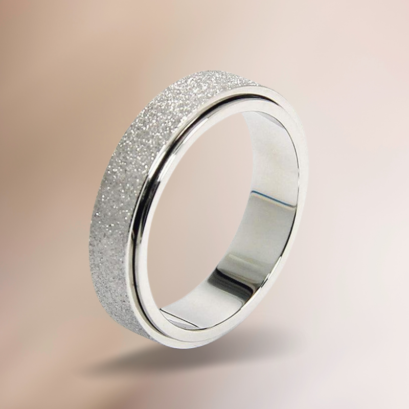 Mattierter Spinnerring