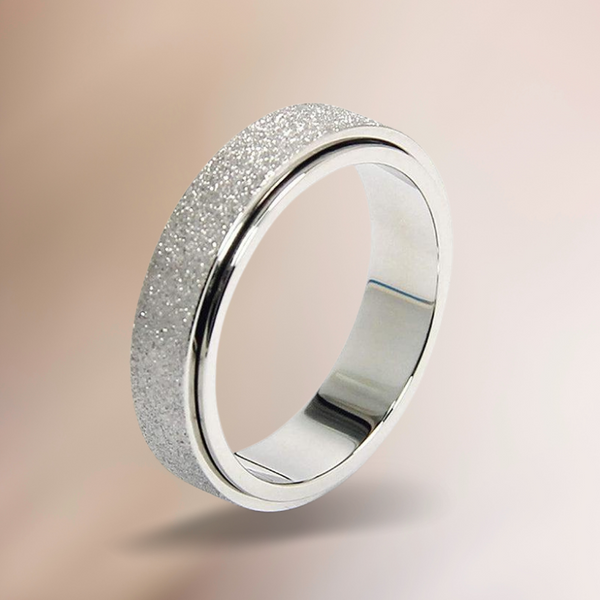 Mattierter Spinnerring