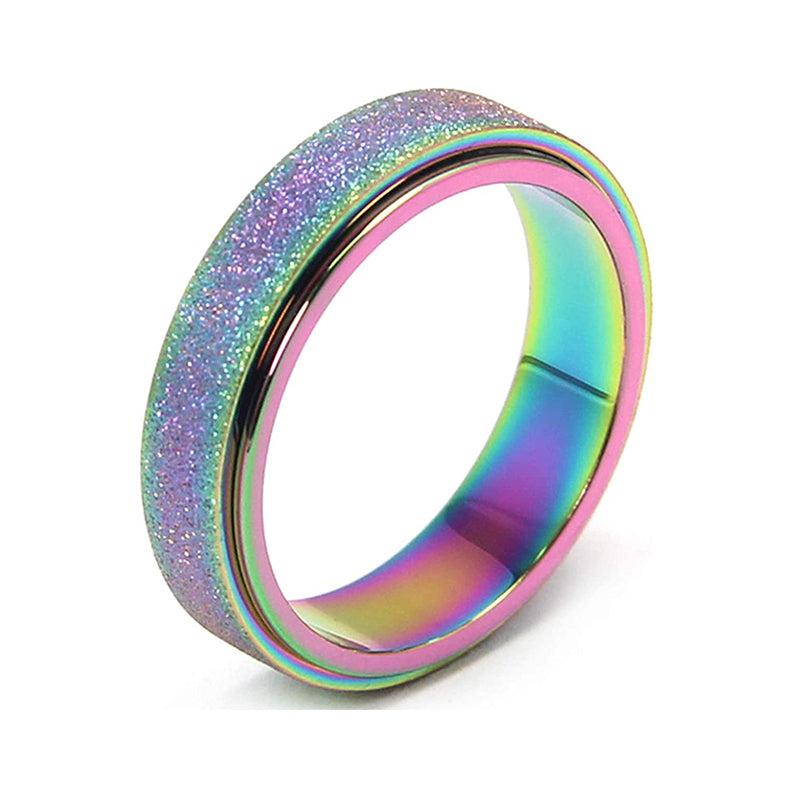 Mattierter Spinnerring