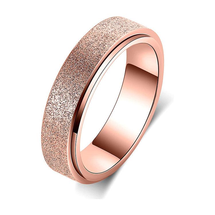 Mattierter Spinnerring