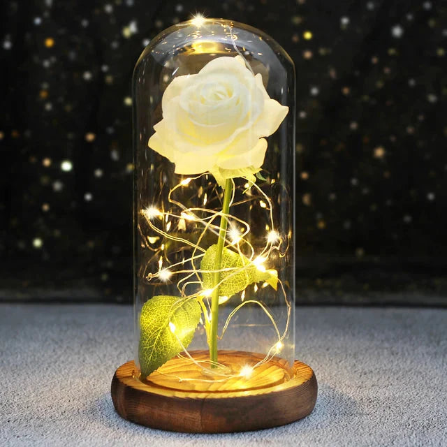 Galaxy Enchanted Rose Lichtkuppel
