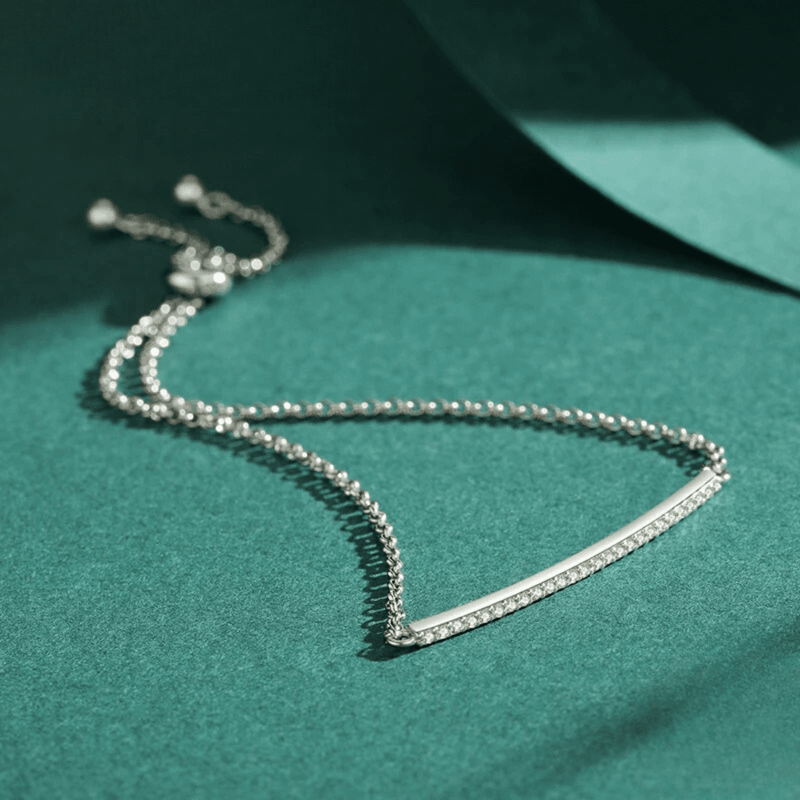 Schimmerndes Zirkonia-Eleganz-Armband