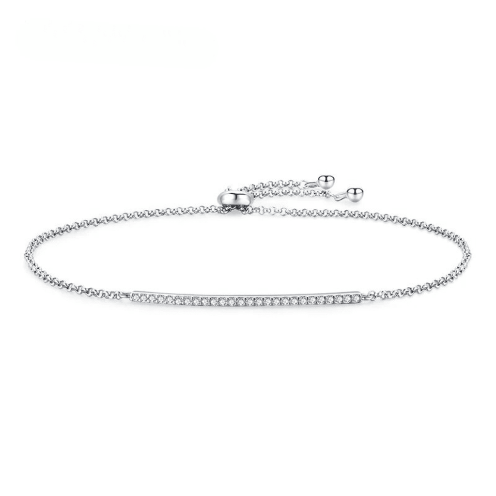Schimmerndes Zirkonia-Eleganz-Armband