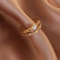 Goldener Aurora-Ring - Gretchen