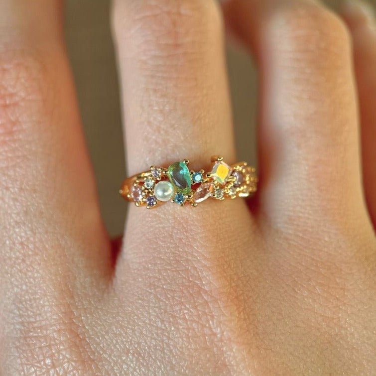 Goldener Prinzessinnenring - Arabella