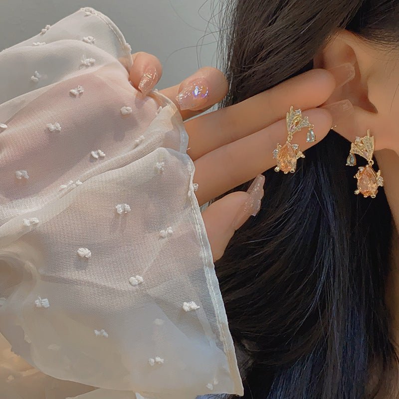 Goldfisch-Ohrringe - Kingyo