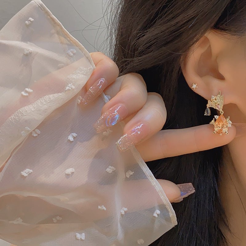 Goldfisch-Ohrringe - Kingyo