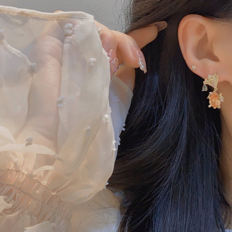 Goldfisch-Ohrringe - Kingyo