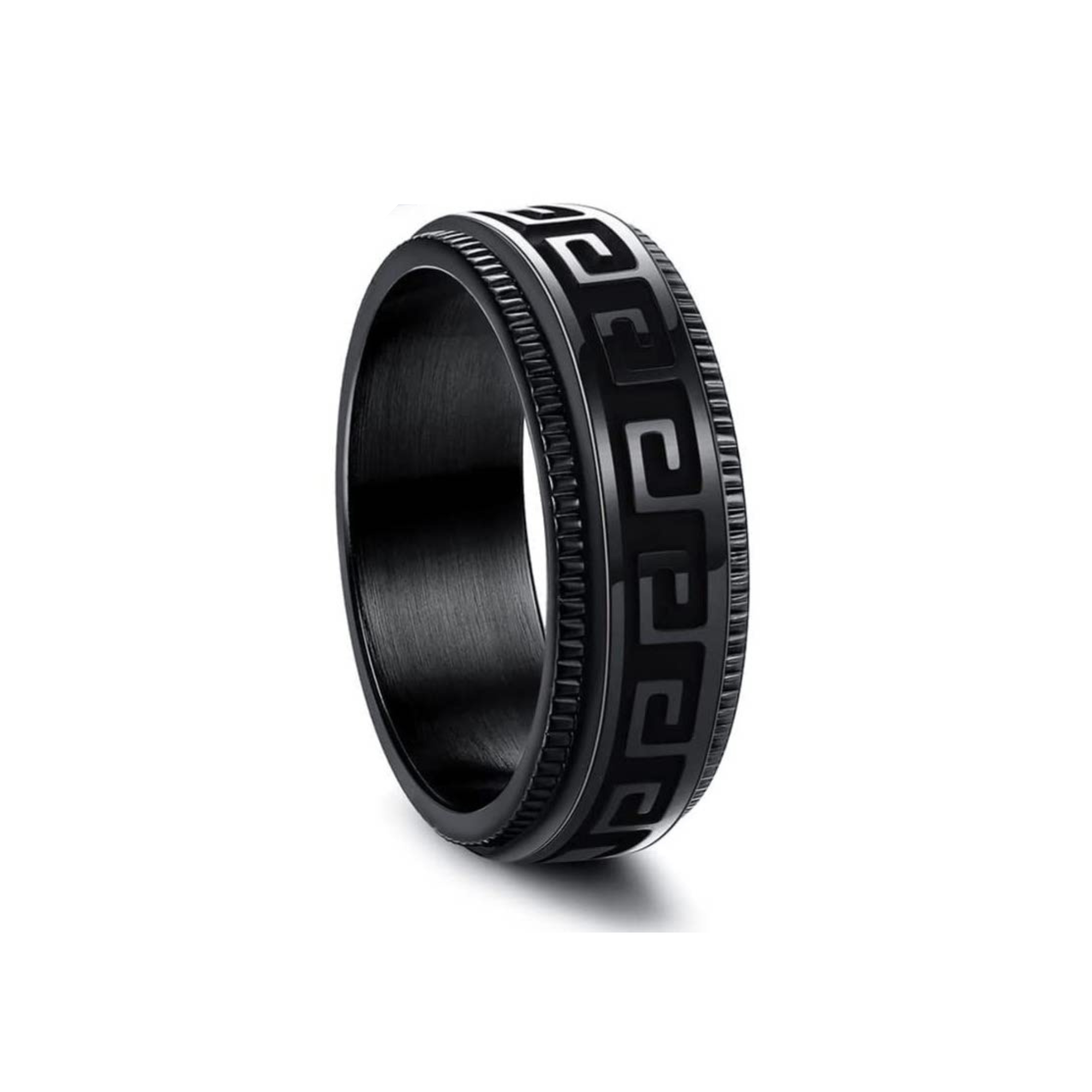 Griechischer Wellen-Spinnerring