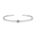 Halo Sparkle Silberarmband-Anhänger