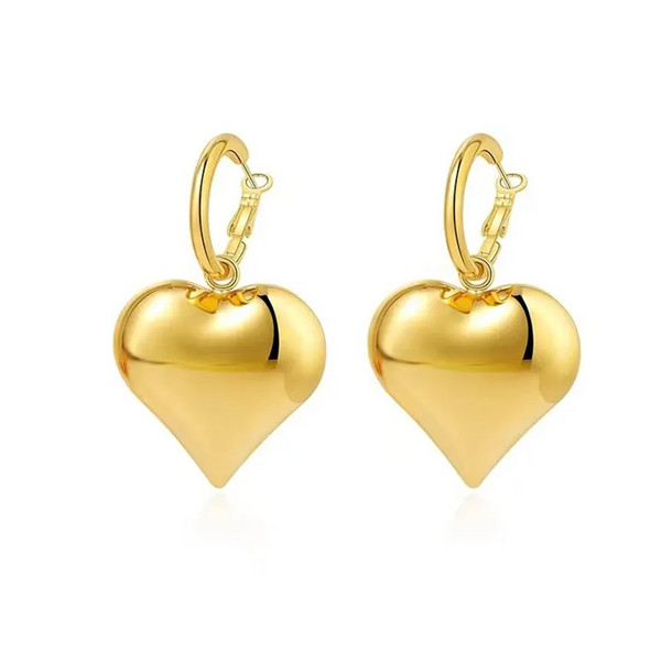 Chavri - Liebe Huggie-Ohrringe