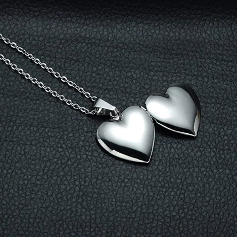 Herz Medaillon Halskette