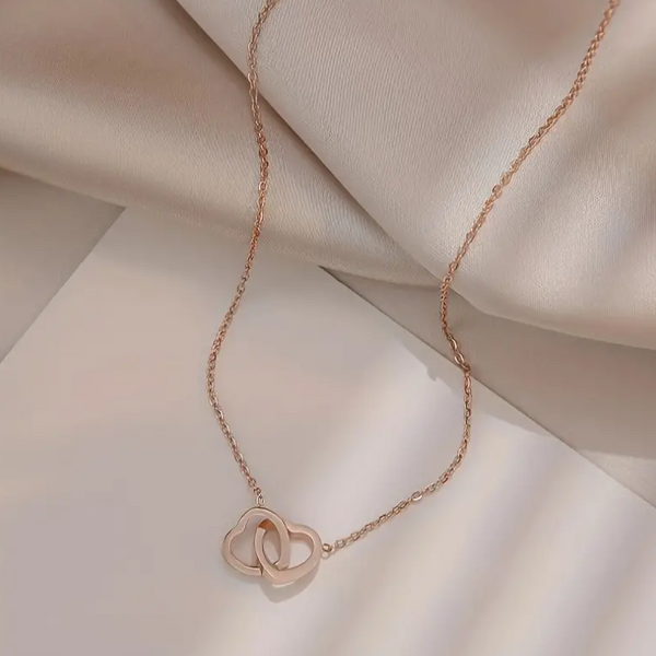 Carmiora - Doppelherz-Halskette