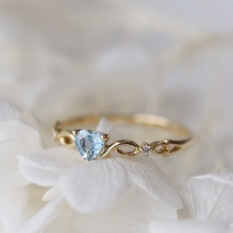 Carmiora - Ewige Liebe CZ Herz Ring