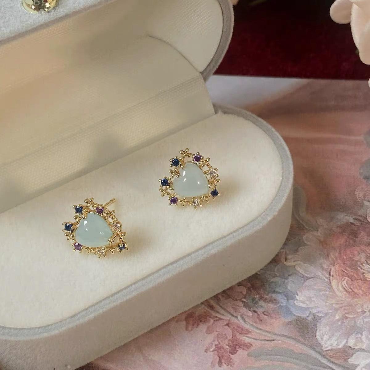 [Ausverkauf] Herz-Ohrstecker - Chloe