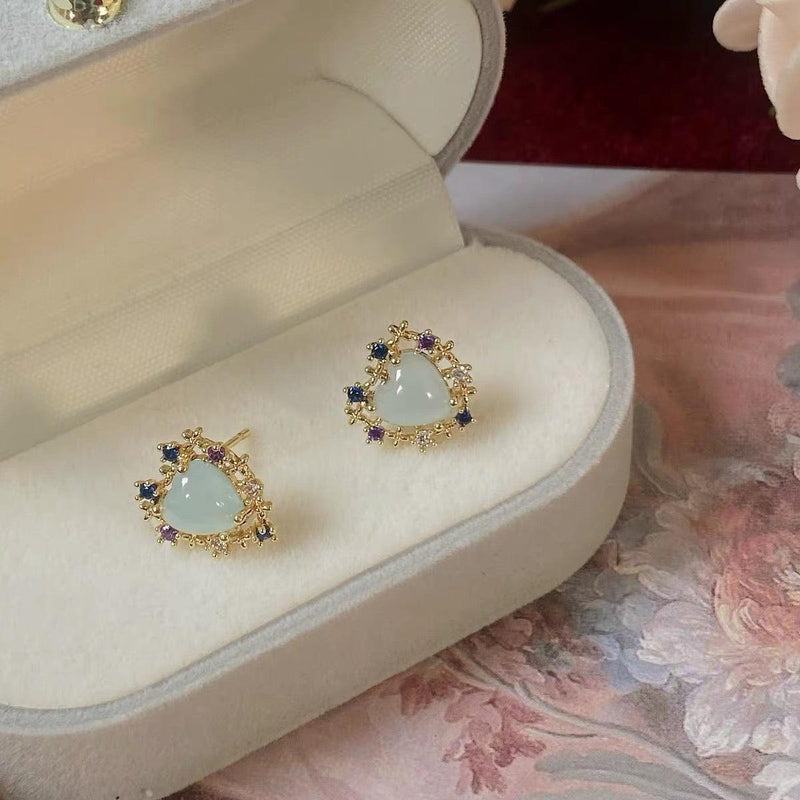 [Ausverkauf] Herz-Ohrstecker - Chloe