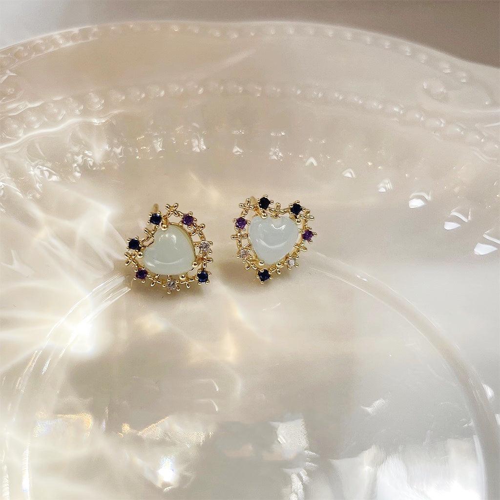 [Ausverkauf] Herz-Ohrstecker - Chloe