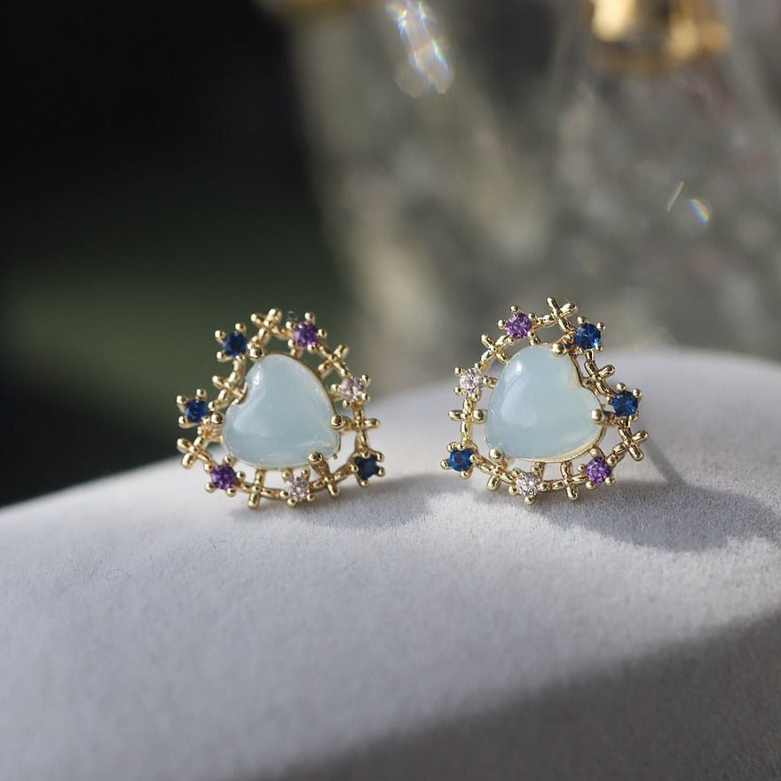 [Ausverkauf] Herz-Ohrstecker - Chloe