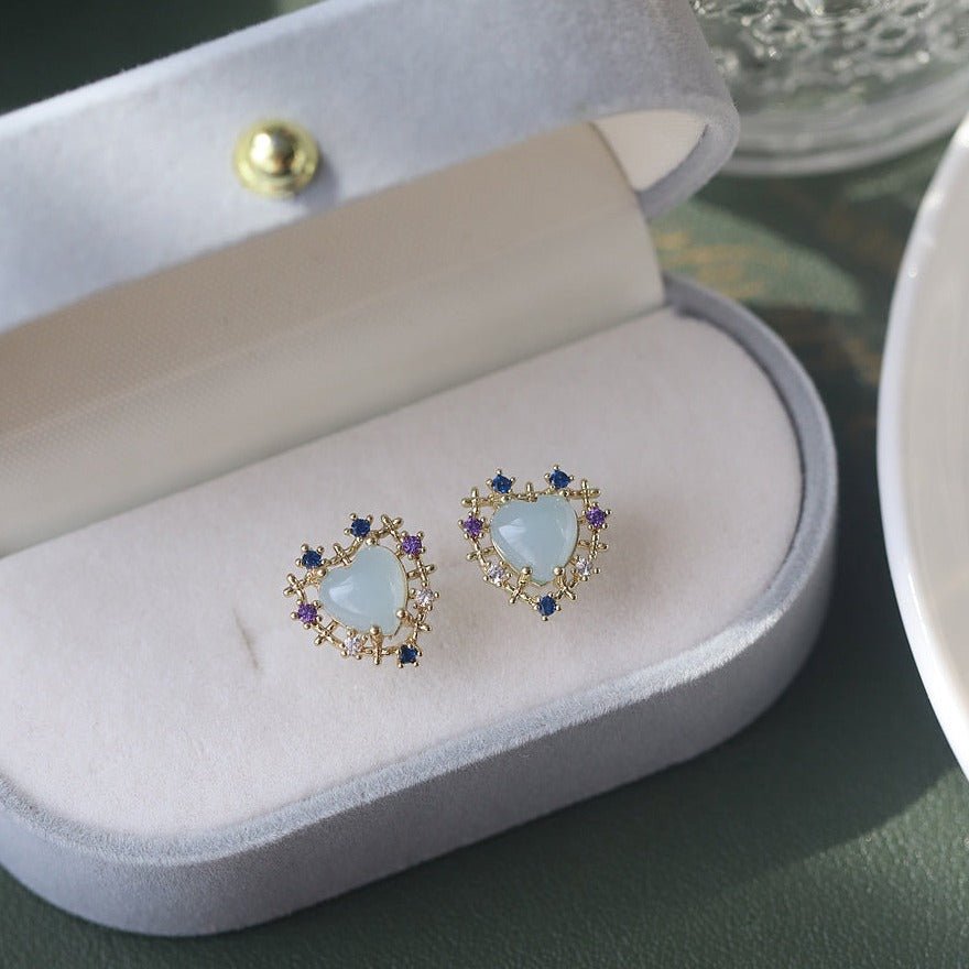 [Ausverkauf] Herz-Ohrstecker - Chloe