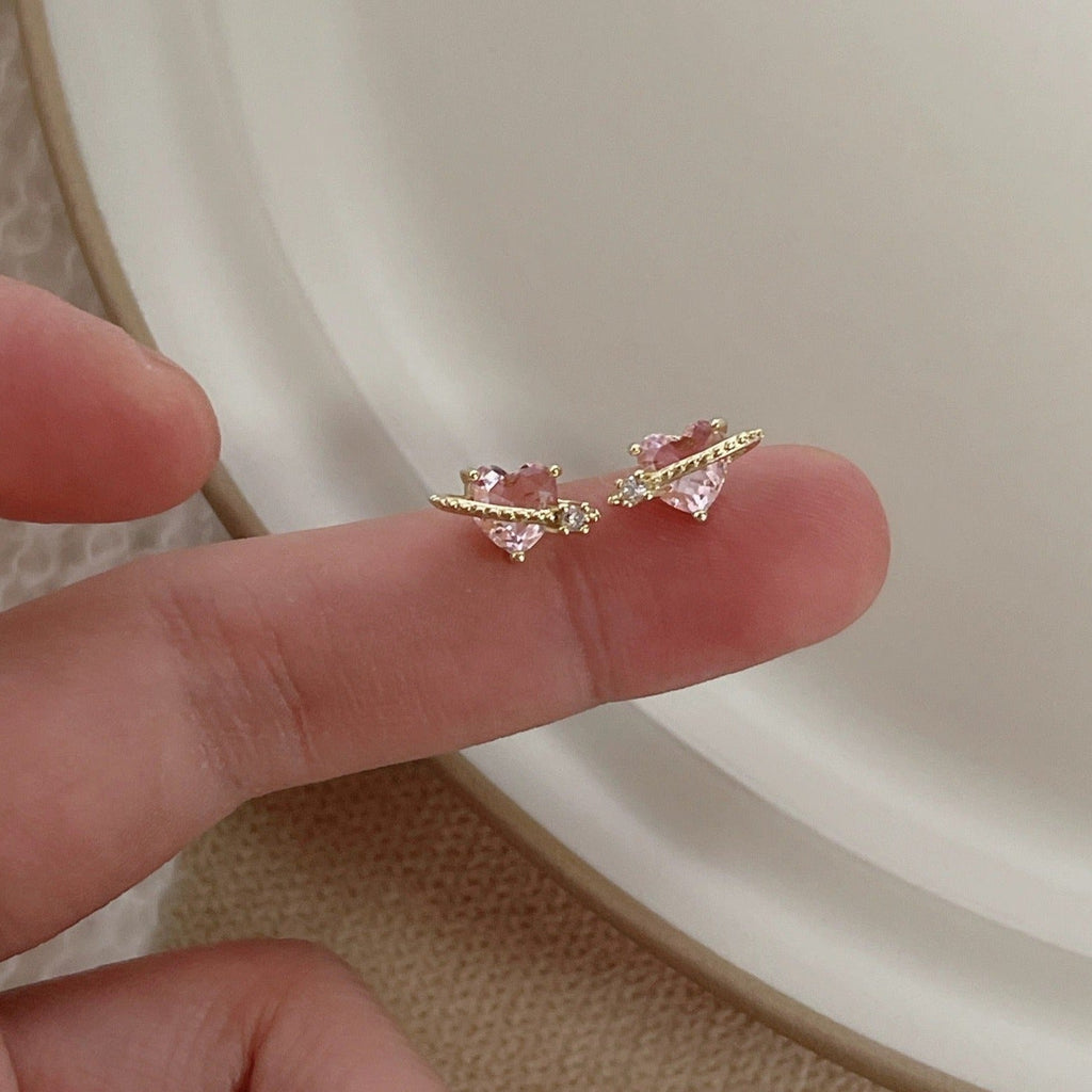 Herz Ohrstecker - Marlene