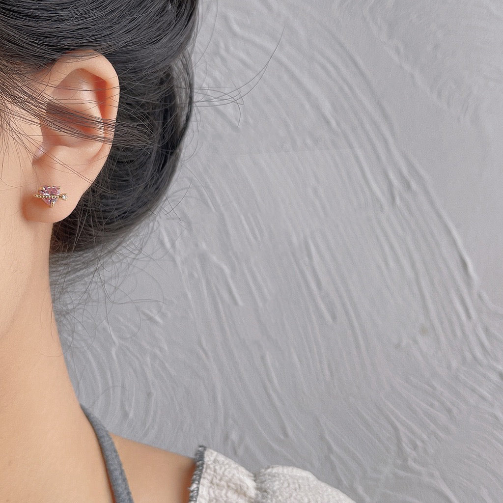 Herz Ohrstecker - Marlene