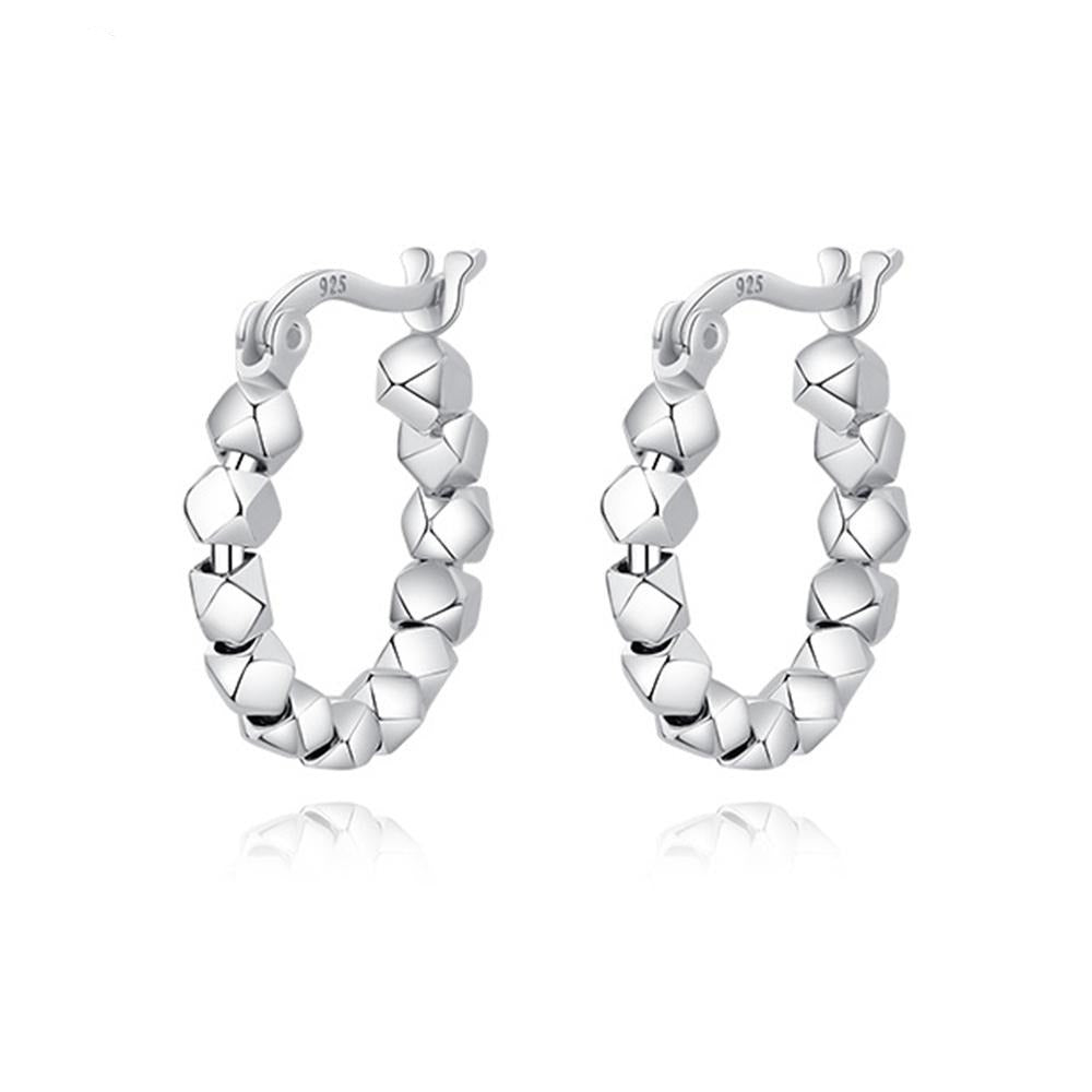 Chavri - Schicke Silberwirbel-Ohrringe