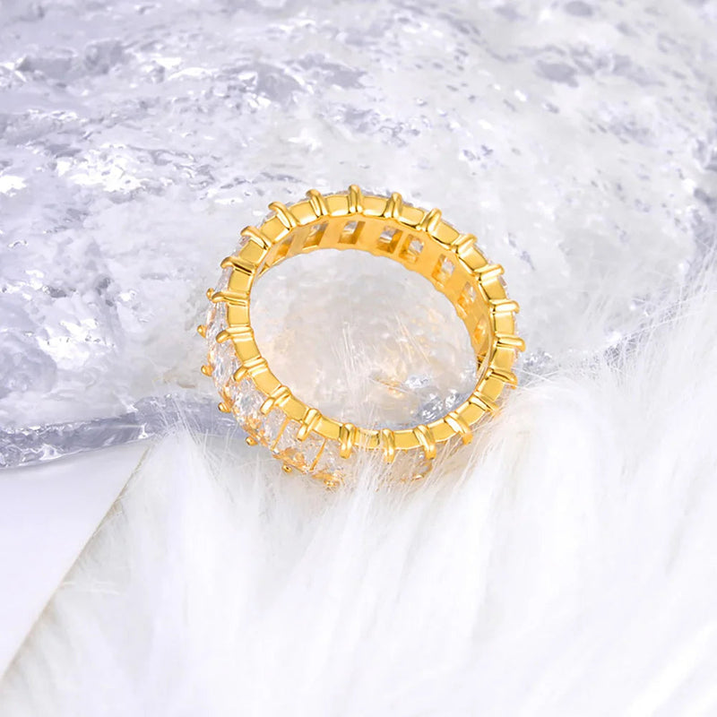 Zirkonia Baguette Ring