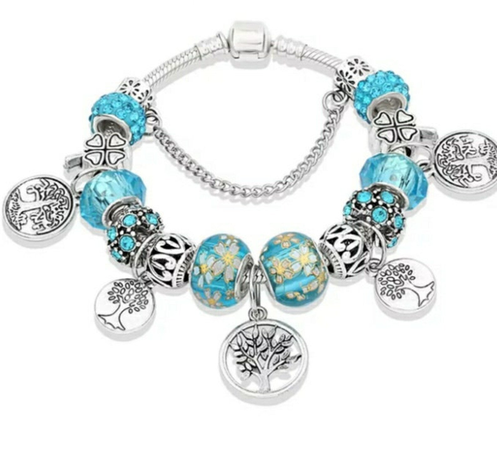 Baum des Lebens Edelstahlarmband