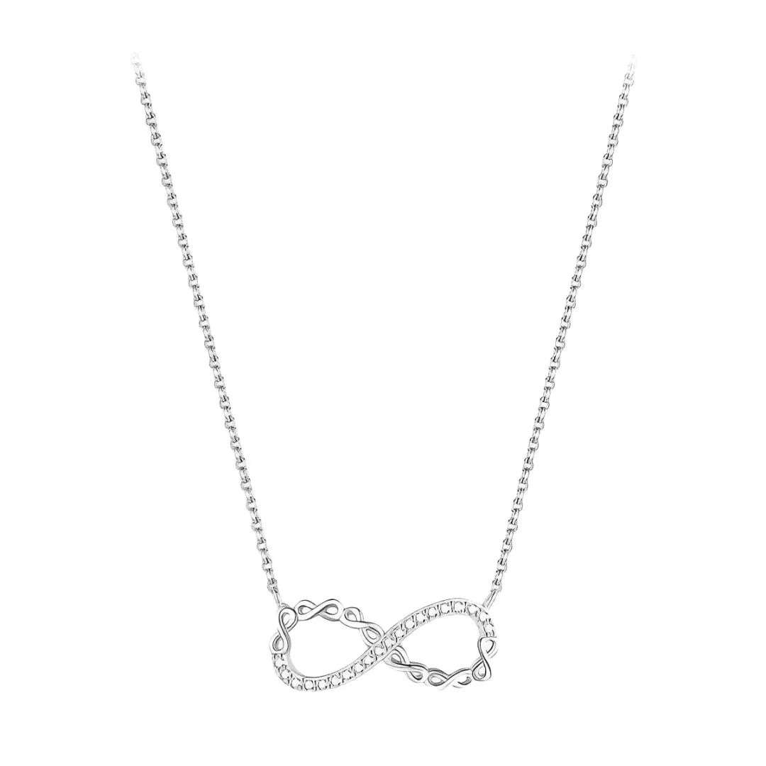 Unendlichkeitskette - Infinity Elegance Silberkette