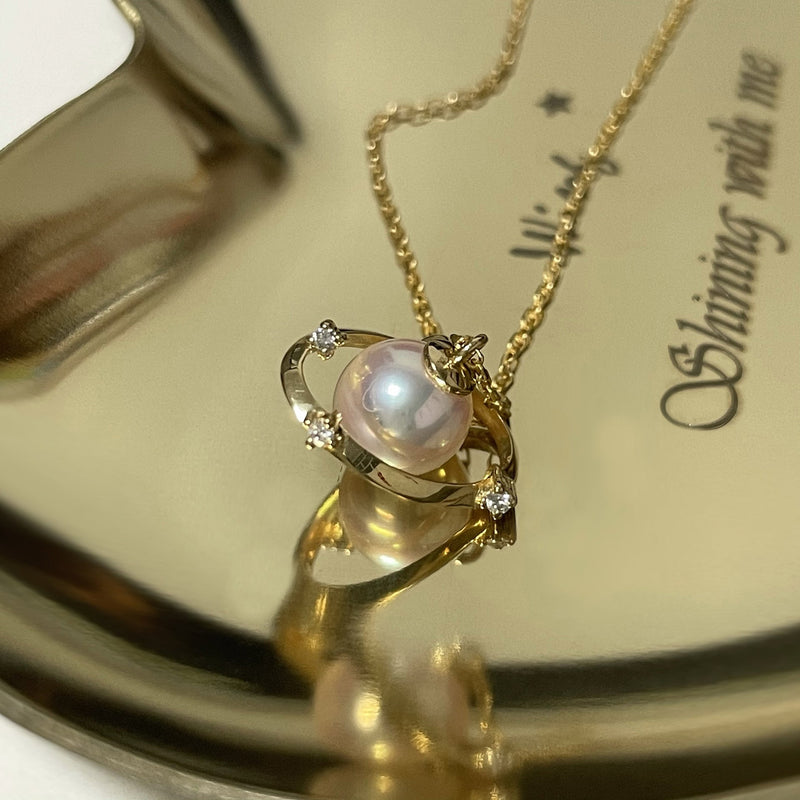 Jupiter-Halskette (massives Silber)