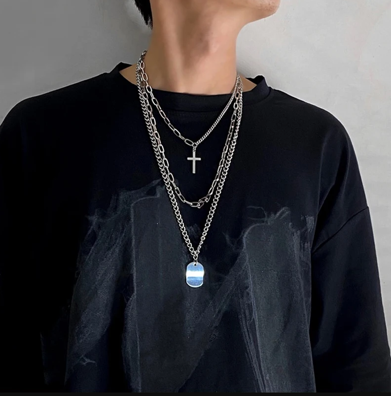 Chavri - Mehrlagige lange Halskette