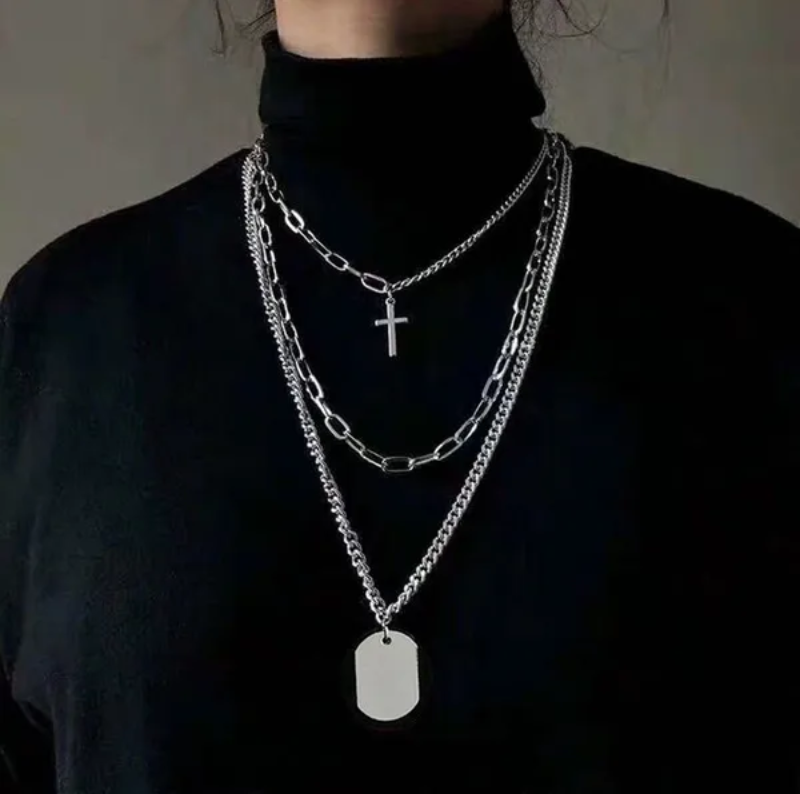 Chavri - Mehrlagige lange Halskette