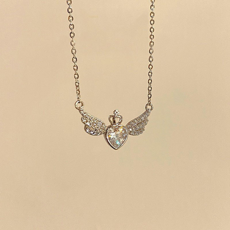 Halskette „Liebesengel“ (massives Silber)