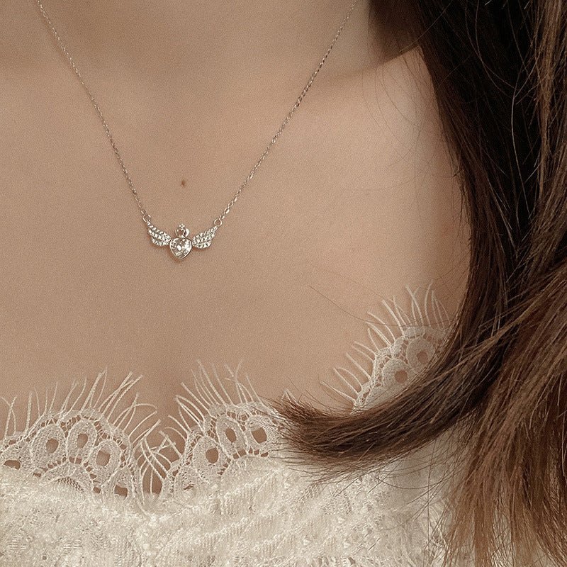 Halskette „Liebesengel“ (massives Silber)