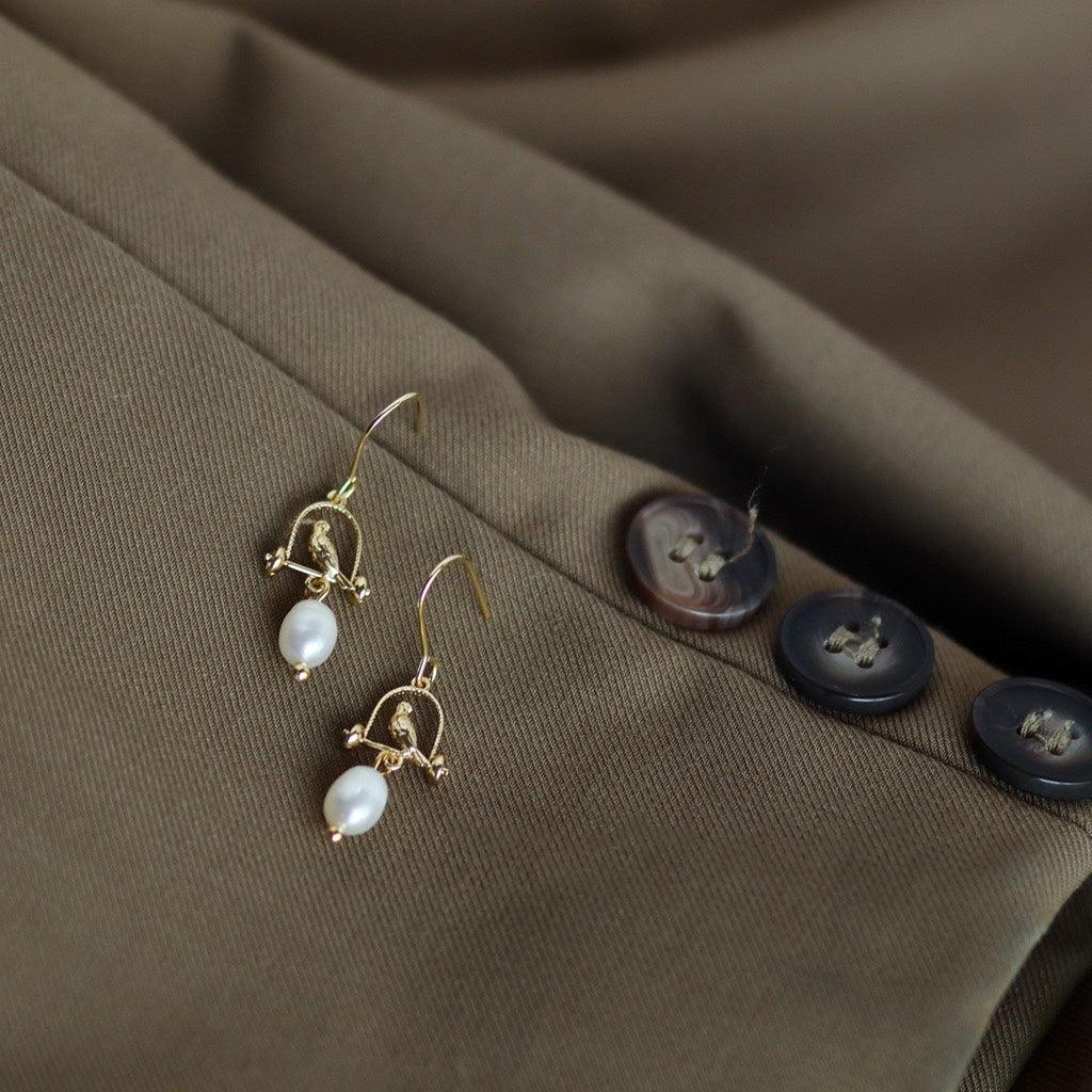 Liebesvogel-Ohrringe