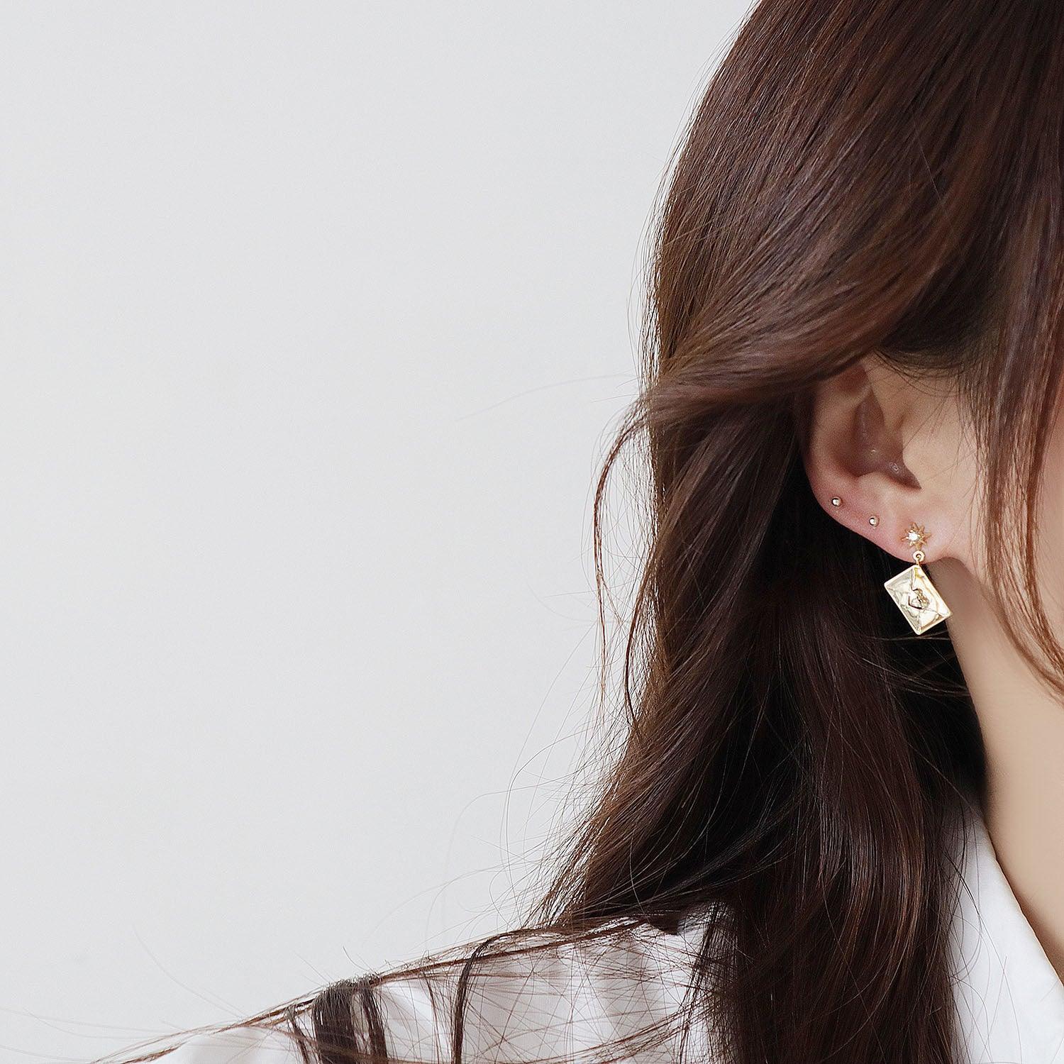 Liebesbrief-Ohrringe