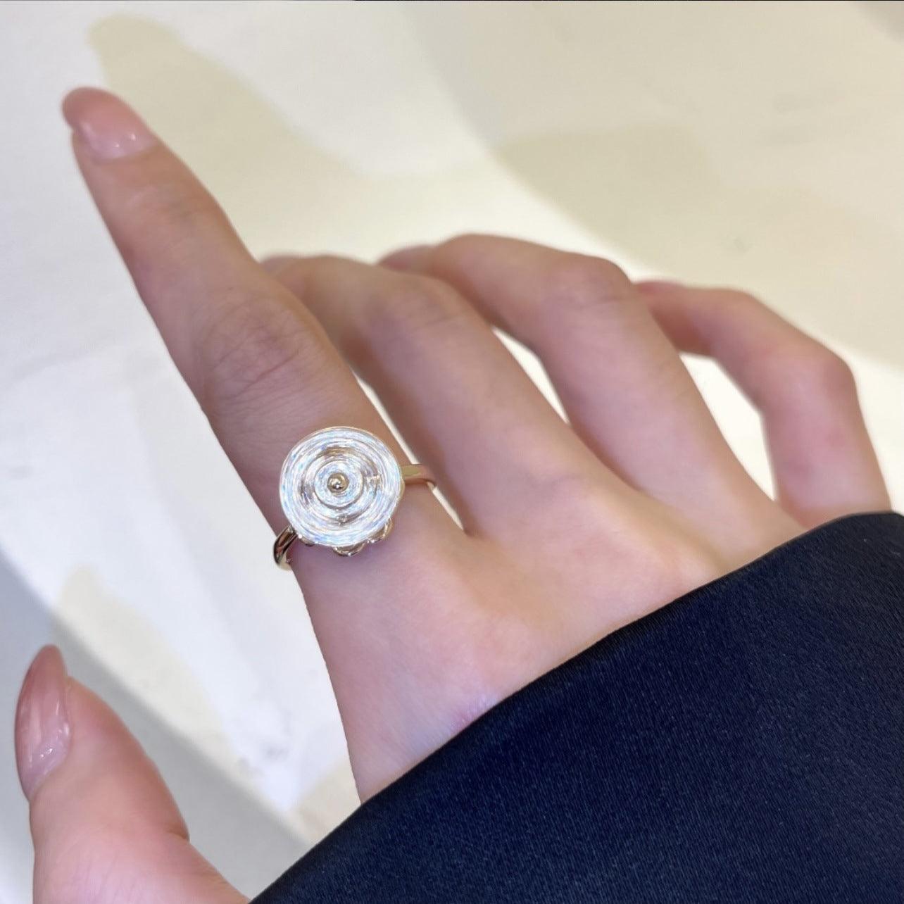 Glücksklee-Drehring