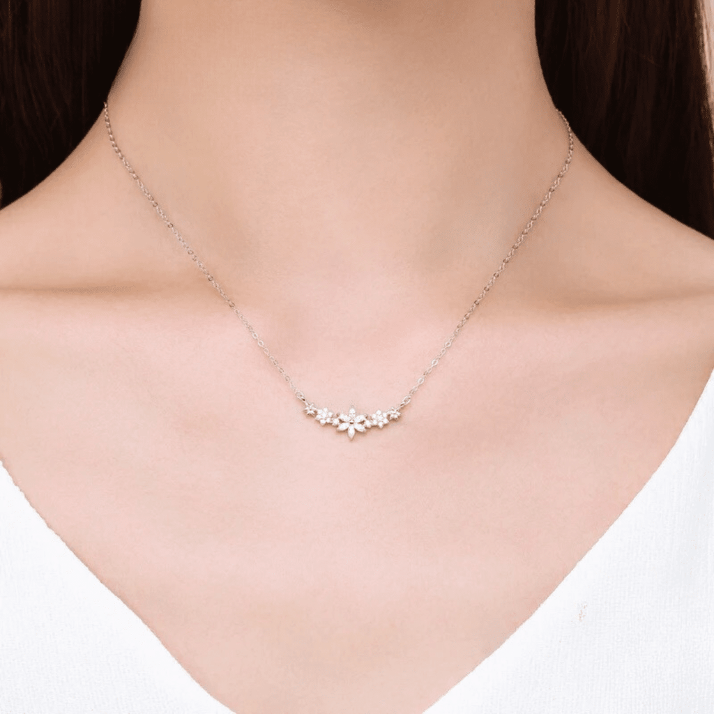 Leuchtender Halo-Blumenanhänger