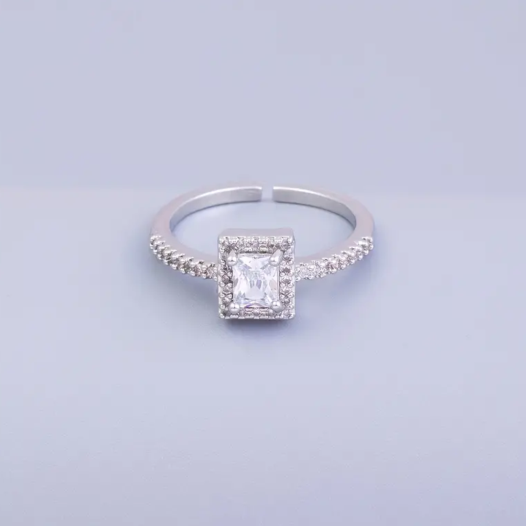 Carmiora - Zeitloser Moissanit-Paarring