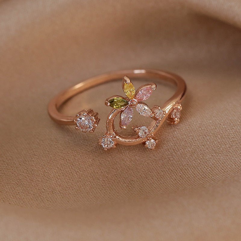 Zauberhafter Efeu Ring