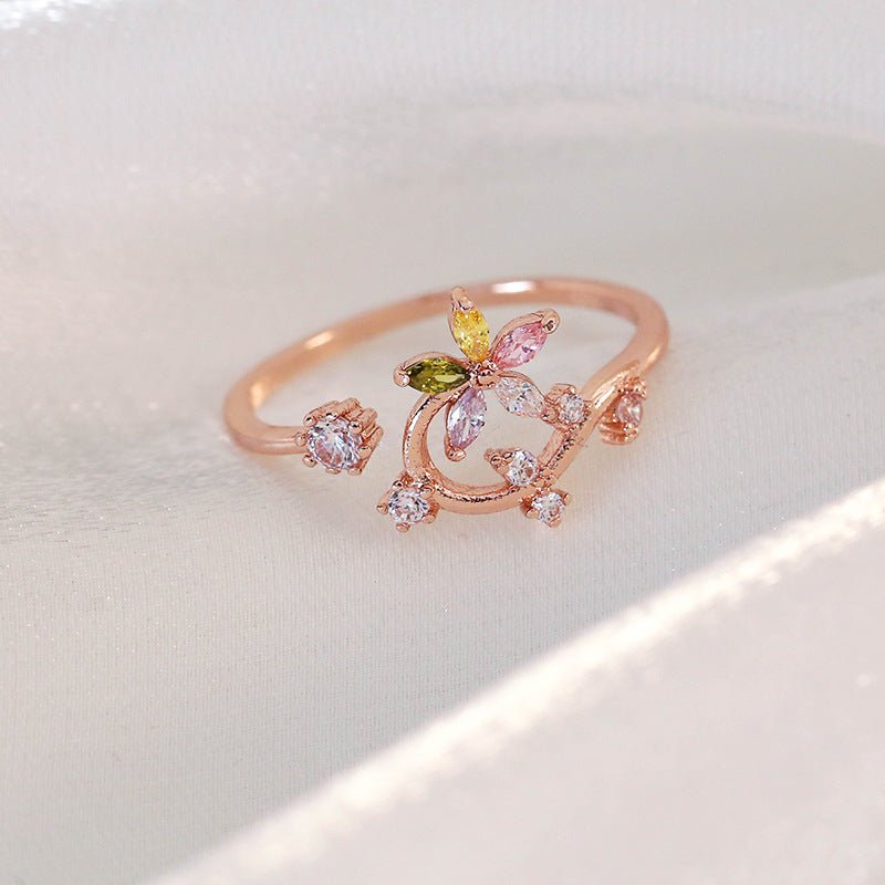 Zauberhafter Efeu Ring