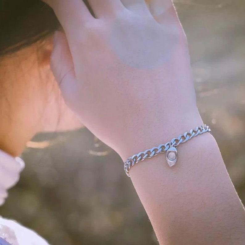 Magnetische Herz-Paar-Armbänder