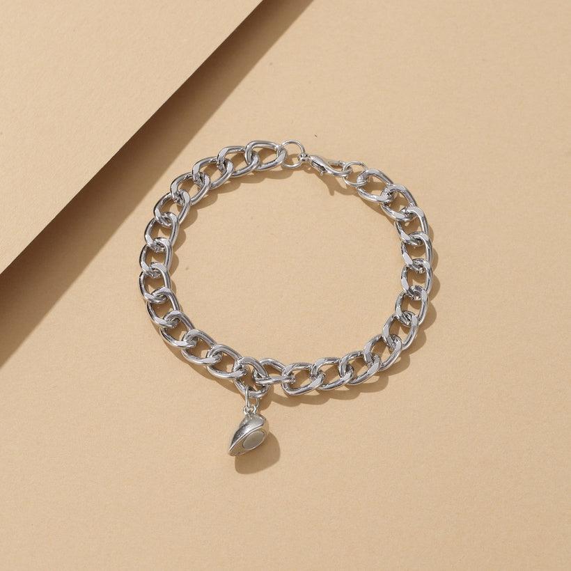 Magnetische Herz-Paar-Armbänder