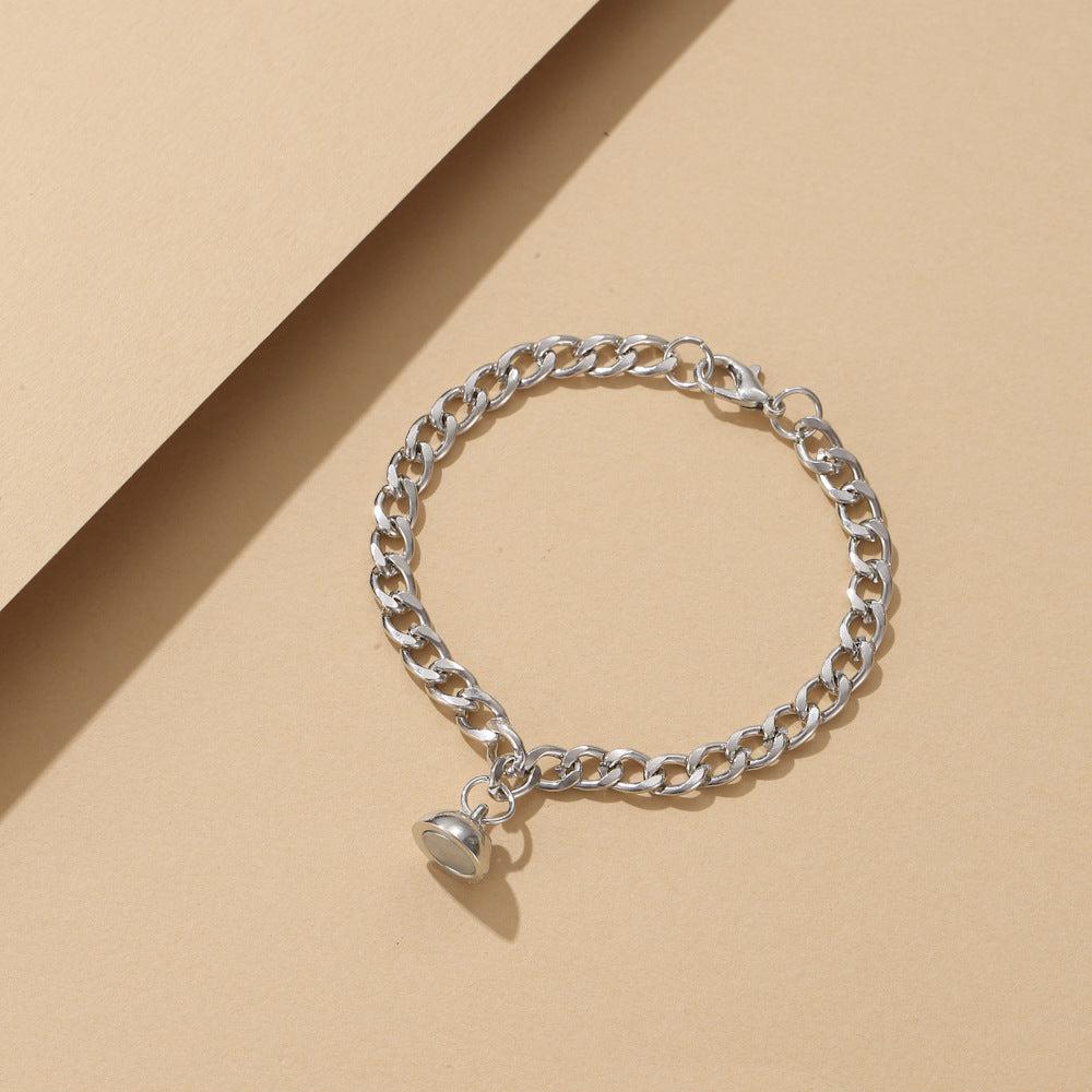 Magnetische Herz-Paar-Armbänder