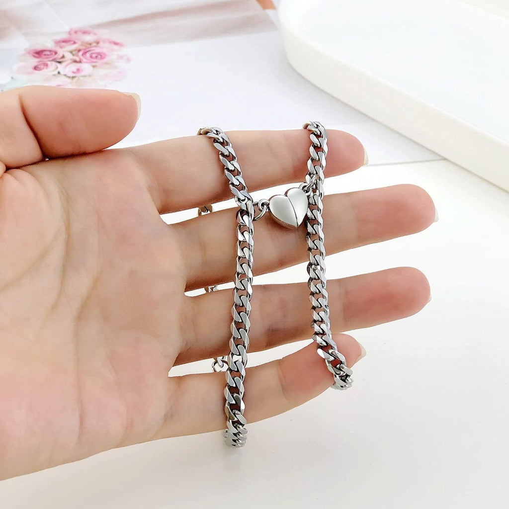 Magnetische Herz-Paar-Armbänder