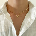 Chavri - Elegante Viper-Kette Halskette