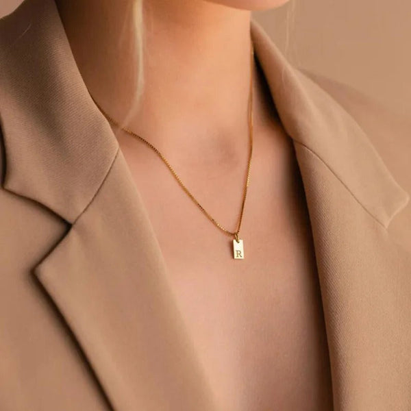 Chavri - Individuelle Buchstaben-Halskette