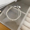 Carmiora -Perle geschichtet  Armband