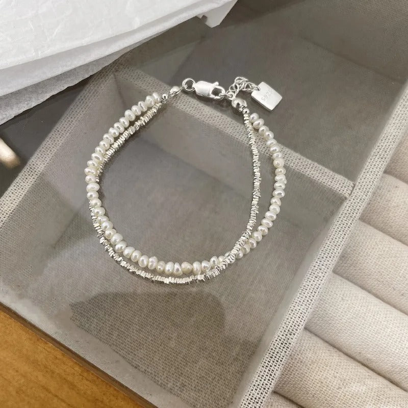 Carmiora -Perle geschichtet  Armband